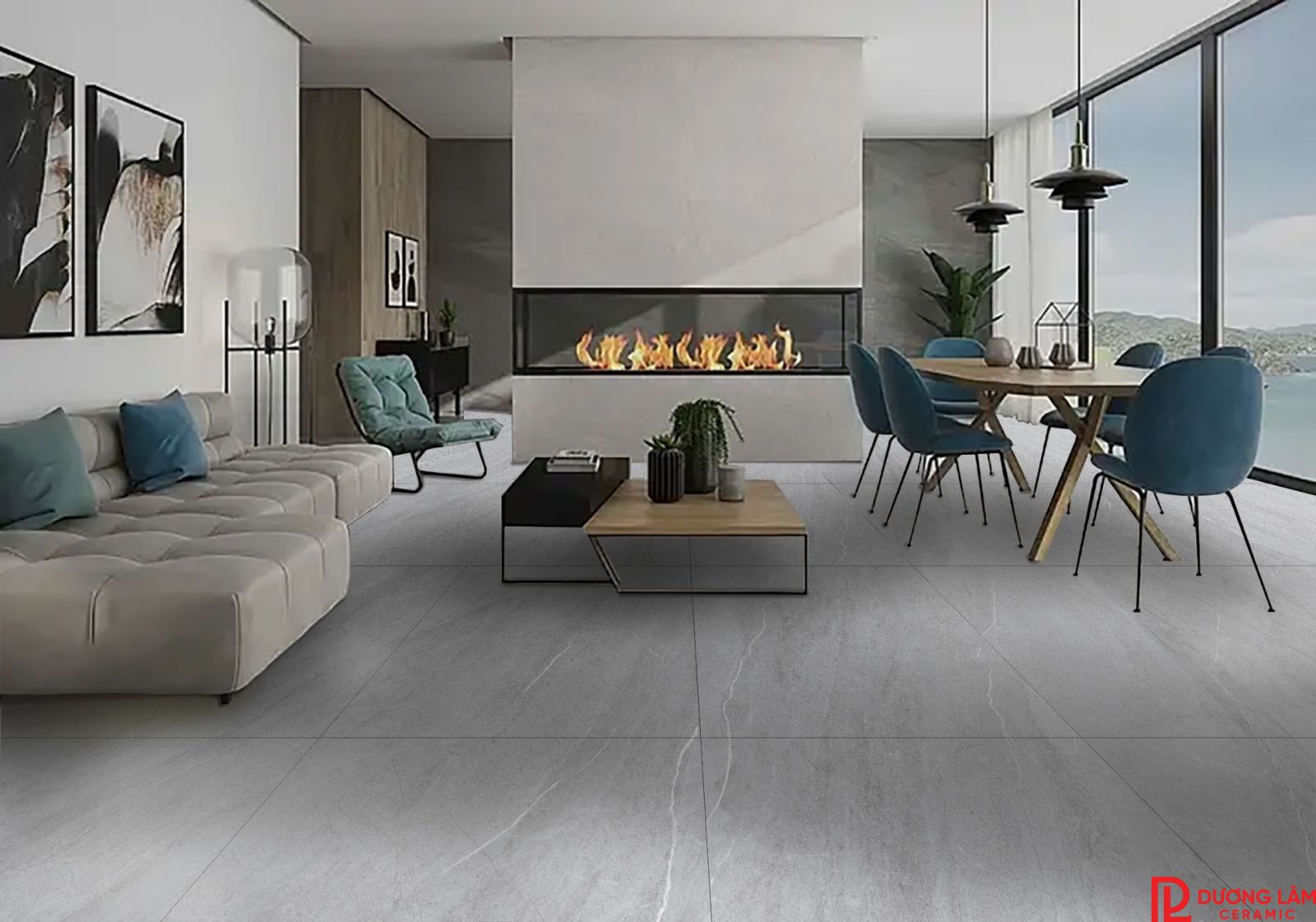 Gạch lát nền chống trơn trượt