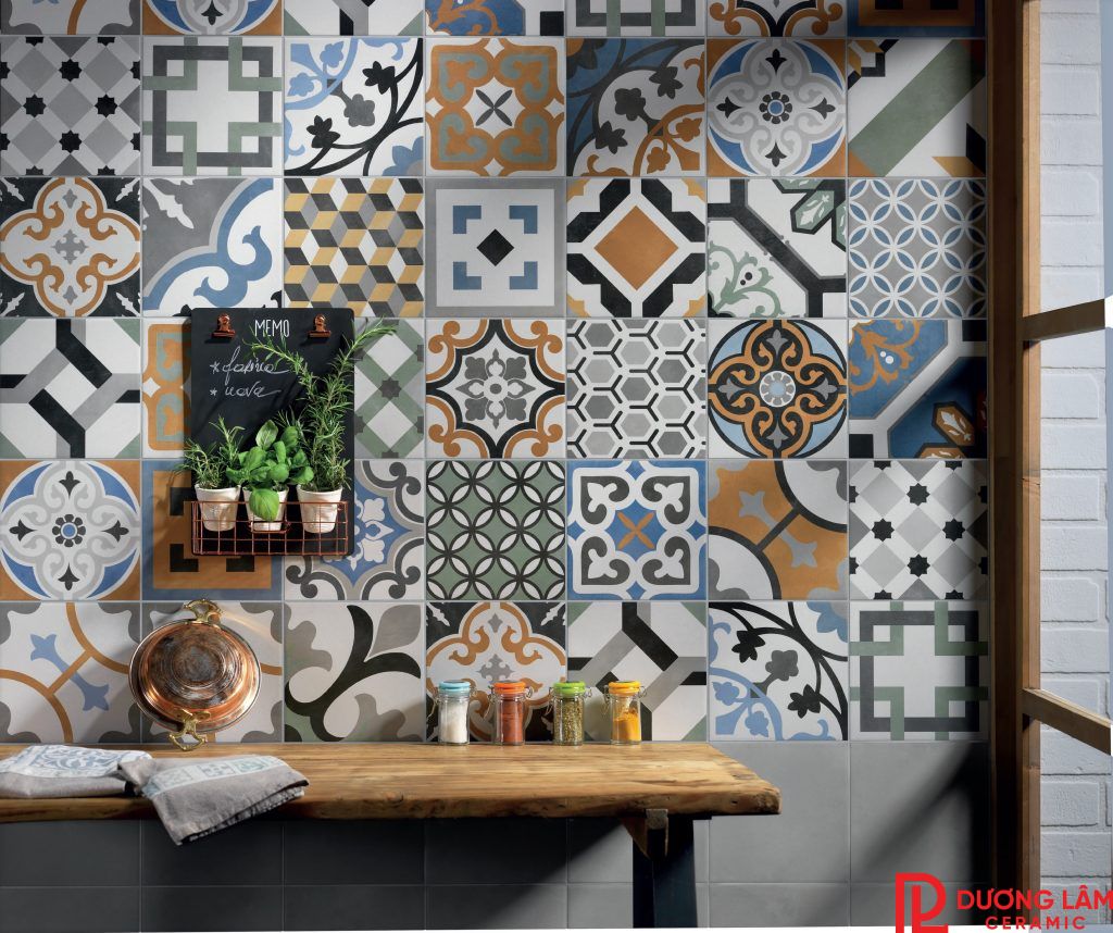 lát nền gạch hoa cho nhà méo