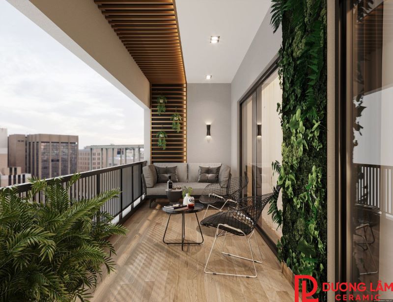 gạch ban công đẹp 