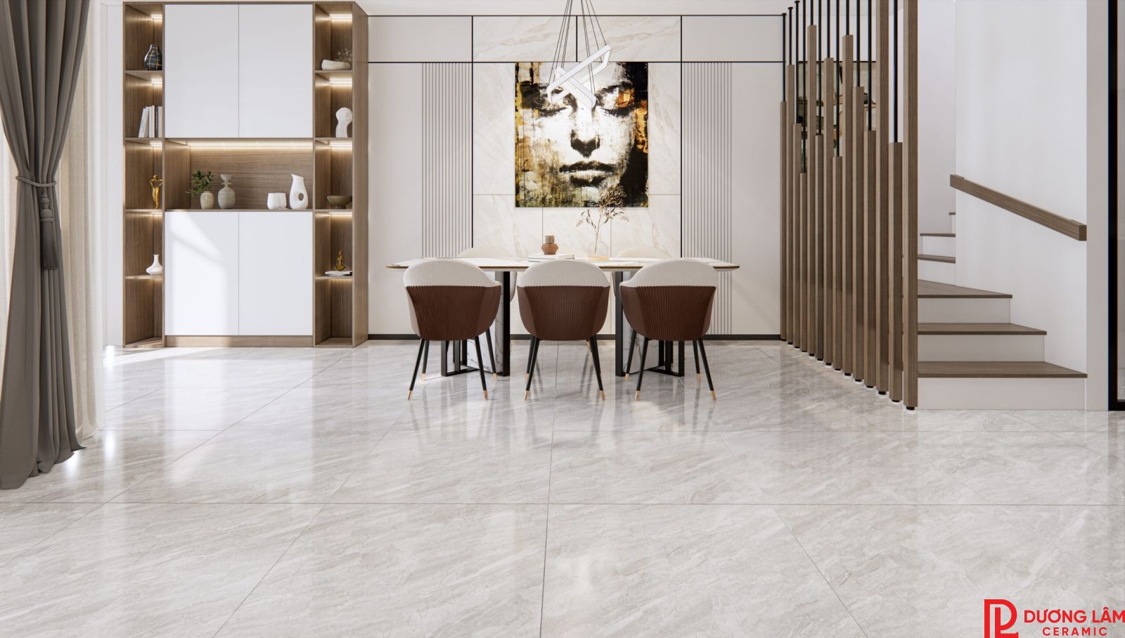 Gạch lát nền Ấn Độ 80x80 