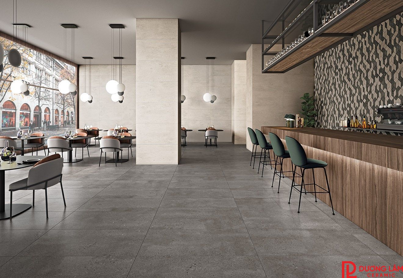 gạch lát nền phòng ăn đẹp