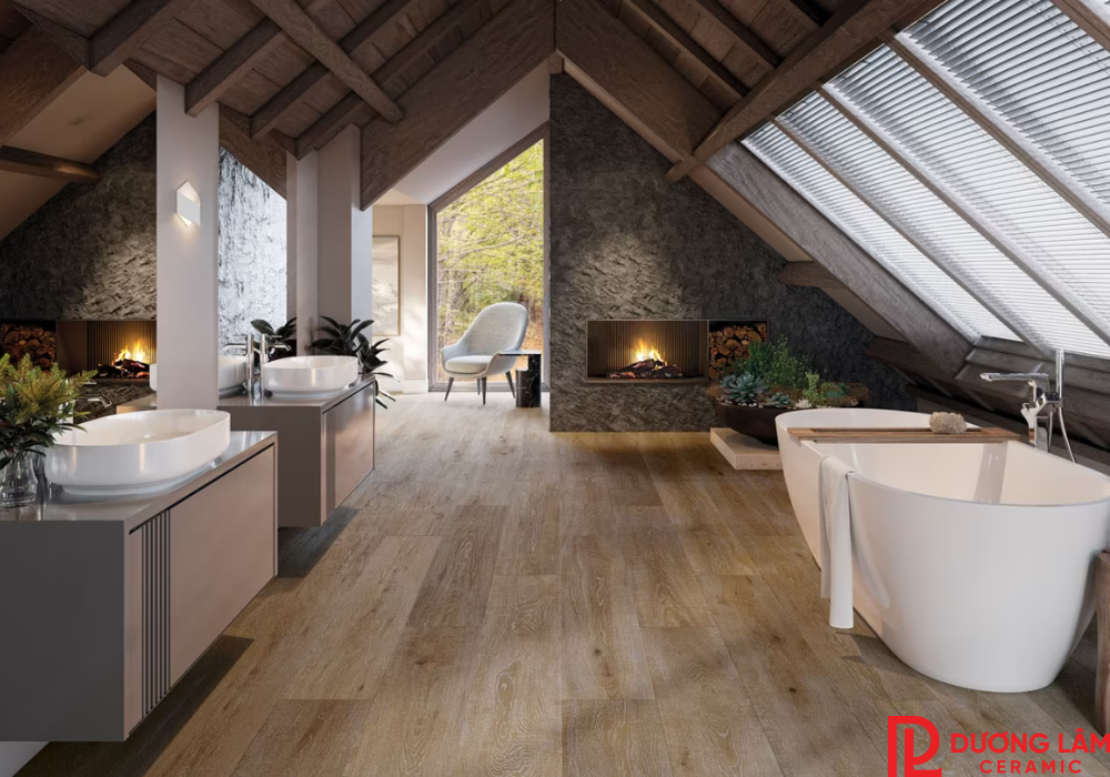 Gạch vân gỗ nhập khẩu