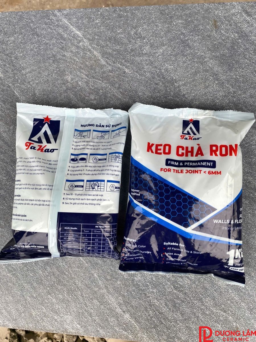 keo chà ron gạch chất lượng