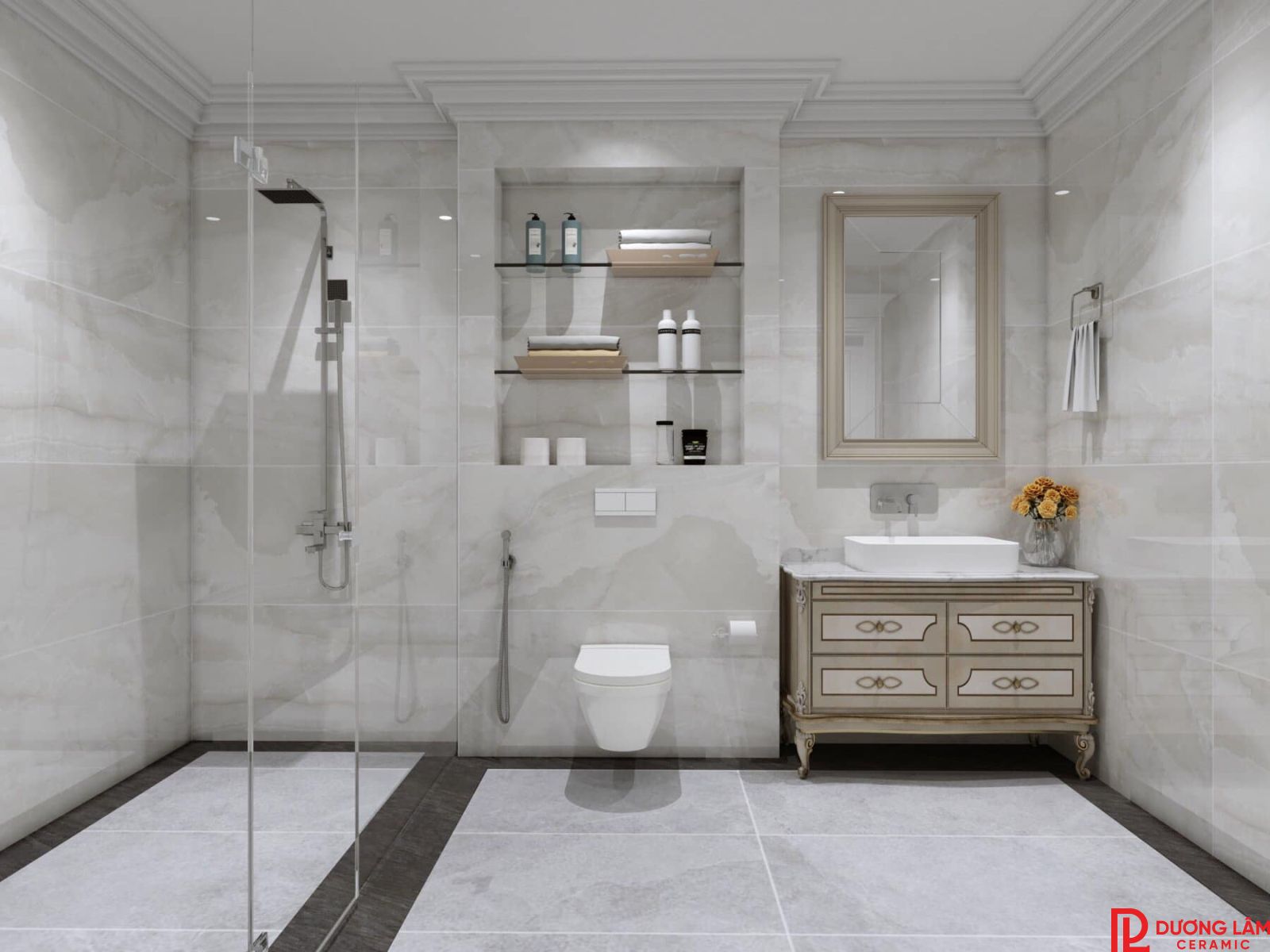 mẫu gạch dán tường đẹp 