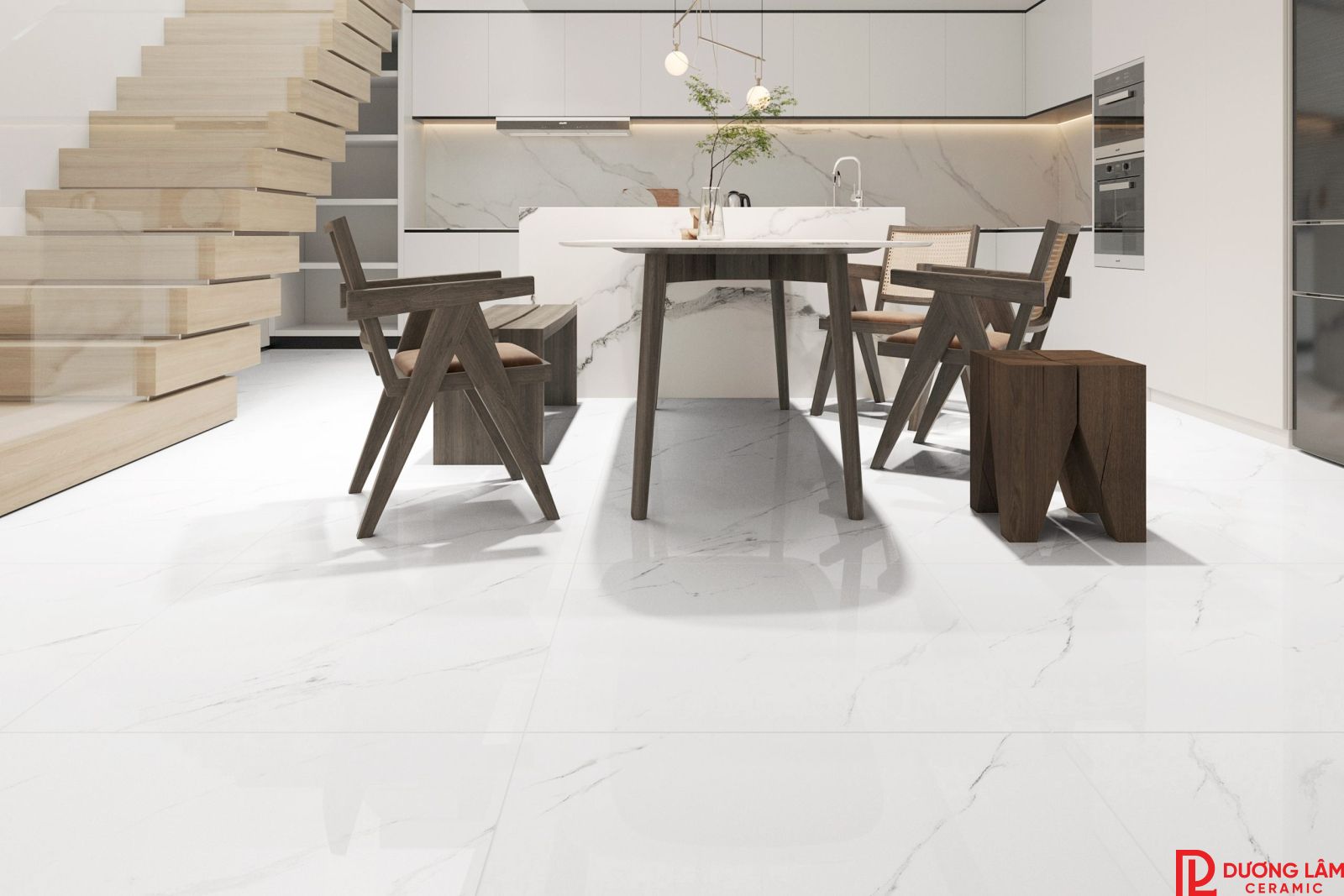 mẫu gạch ốp nhà ăn đẹp 