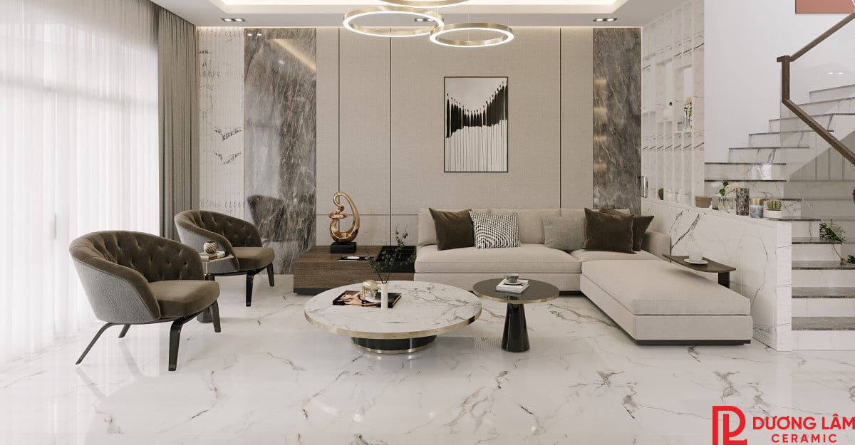 Gạch lát nền bóng kiếng 80x80 