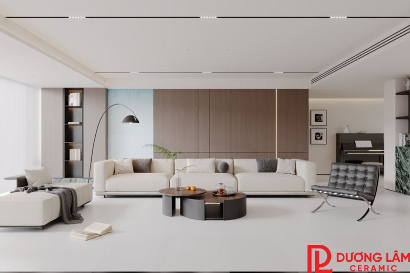 mẫu gạch lát nền phòng khách đẹp