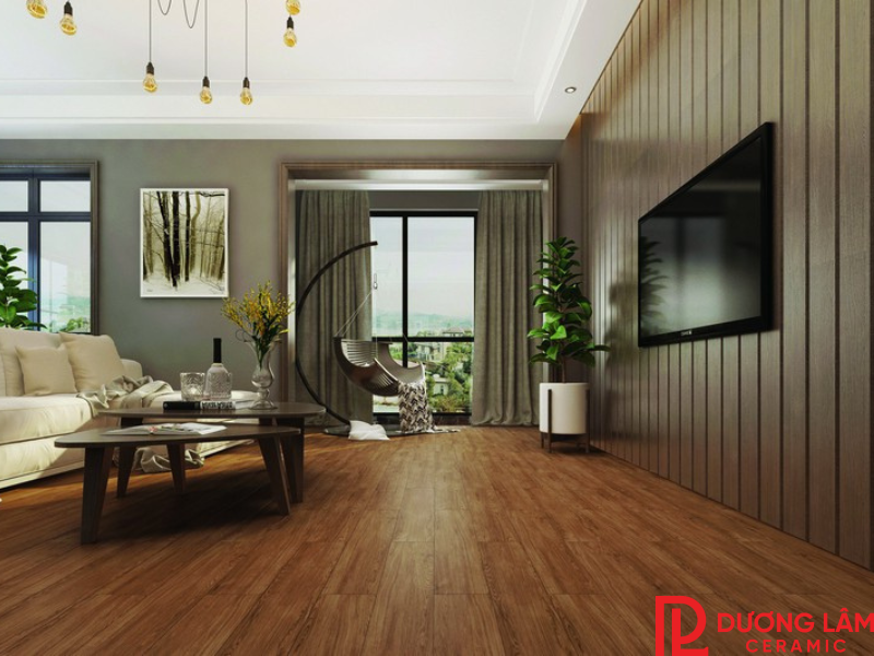 mẫu gạch ốp tường phòng khách đẹp